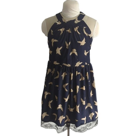 Angeleye London Bird Print Dress - Picture 2 of 8